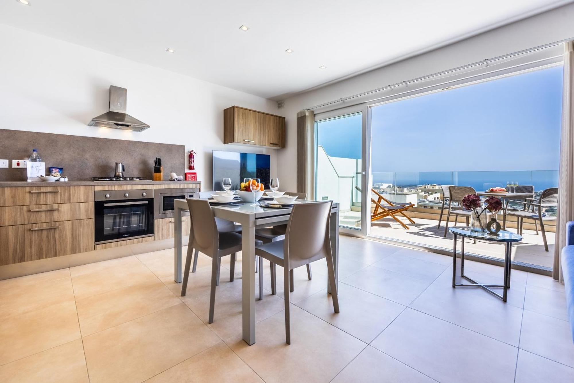 Fl7 Thelodge-Amazing View W Big Terrace By Homely Mellieħa Buitenkant foto